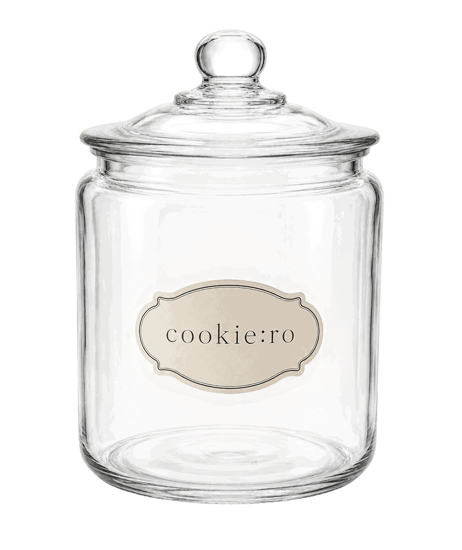 내 쿠키가 담긴 Cookie:Ro 유리 jar